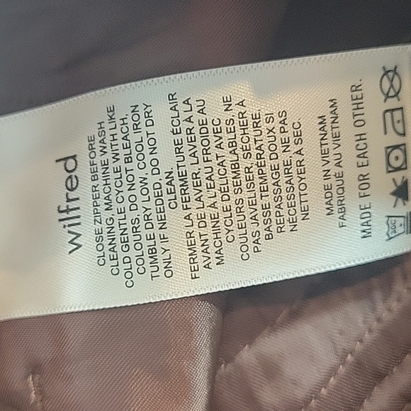 Wilfred Project Cargo Pants Brown Size 2 - Picture 7 of 10